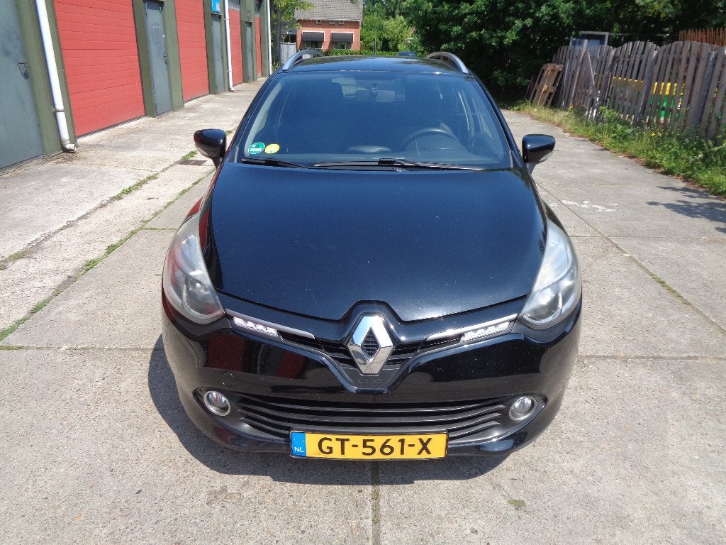 Renault Clio 1.5 DCI 66KW Estate 2015 Zwart, Voorwielaandrijving, Stof, Zwart, 4 cilinders