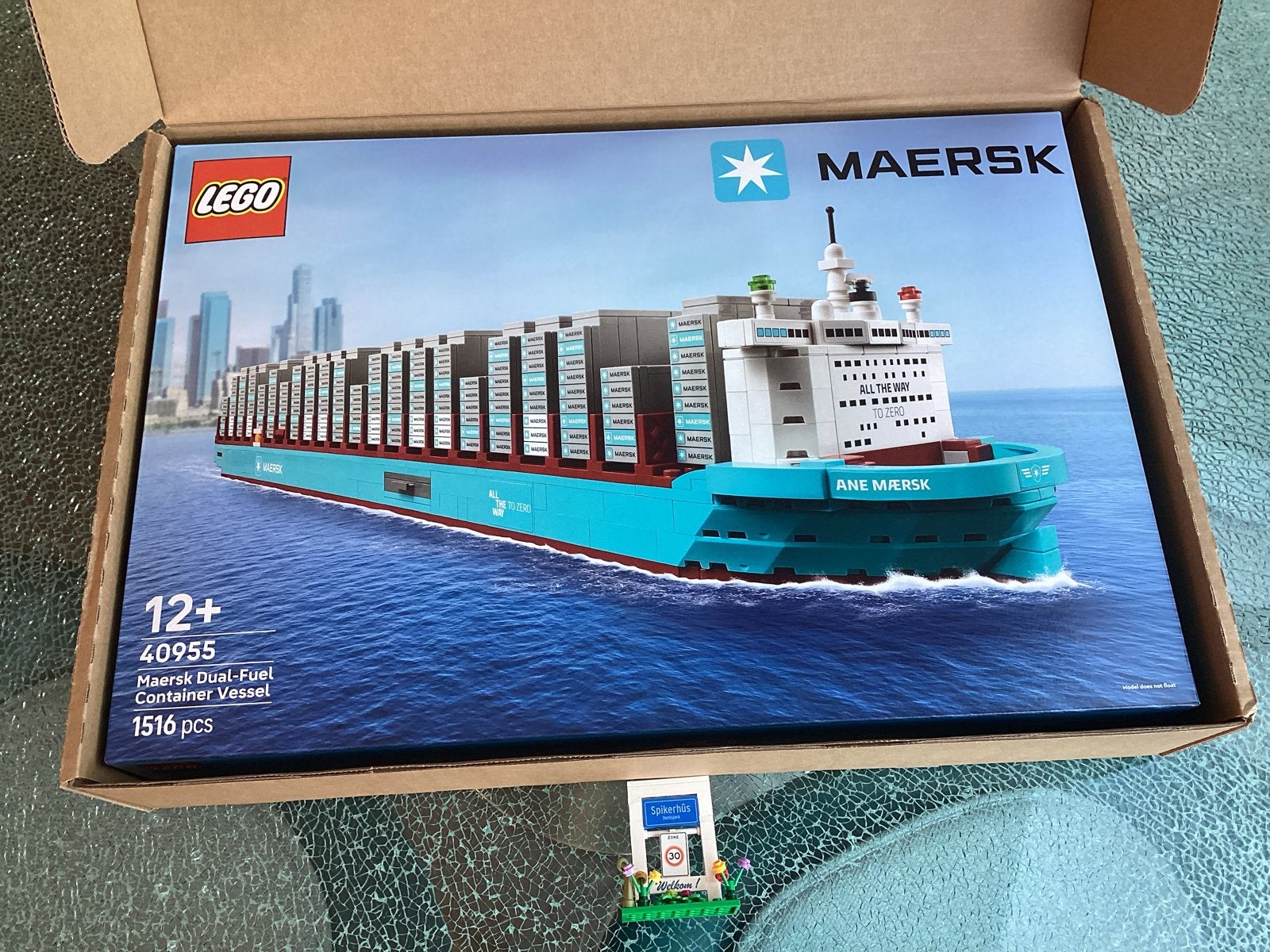 LEGO Maersk Dual-Fuel Containerschip 40955 Nieuw in doos, Ophalen of Verzenden, Nieuw, Overige merken