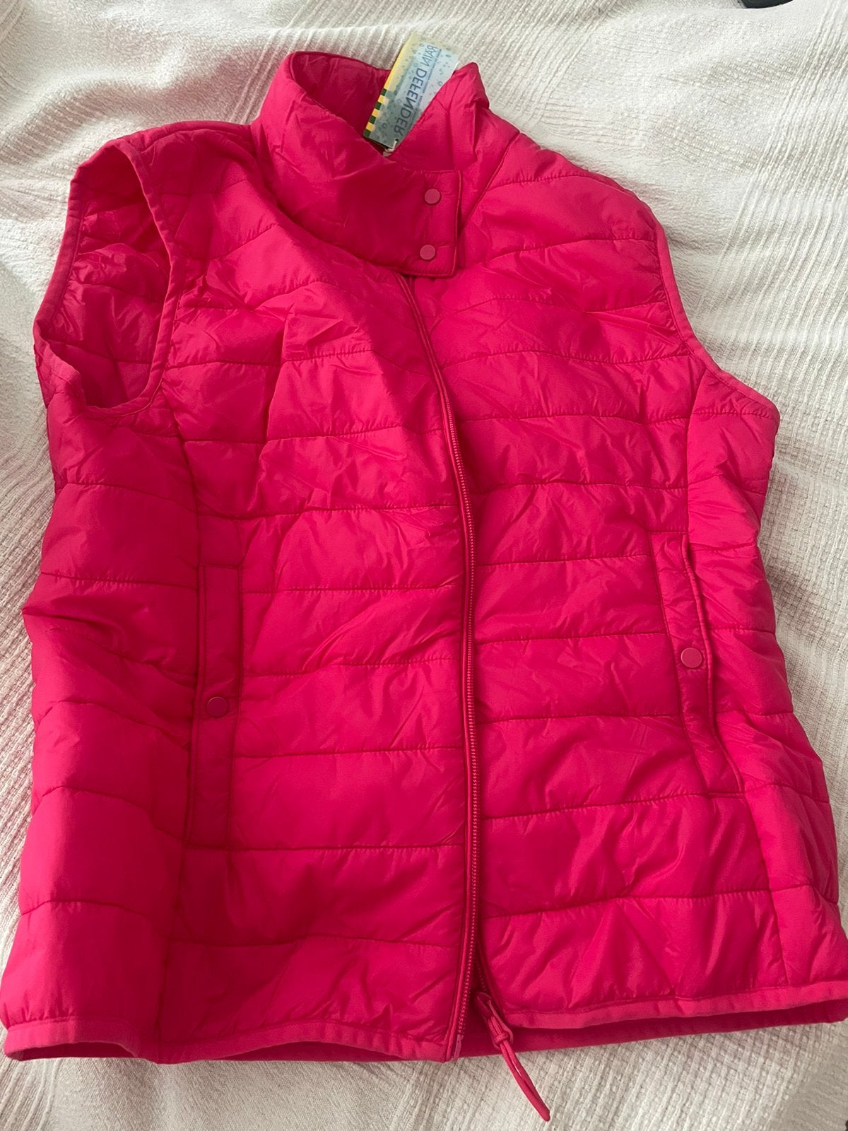 Gloednieuwe Benetton Puffer Vest M, Ophalen of Verzenden, Nieuw, Maat 38/40 (M), Roze