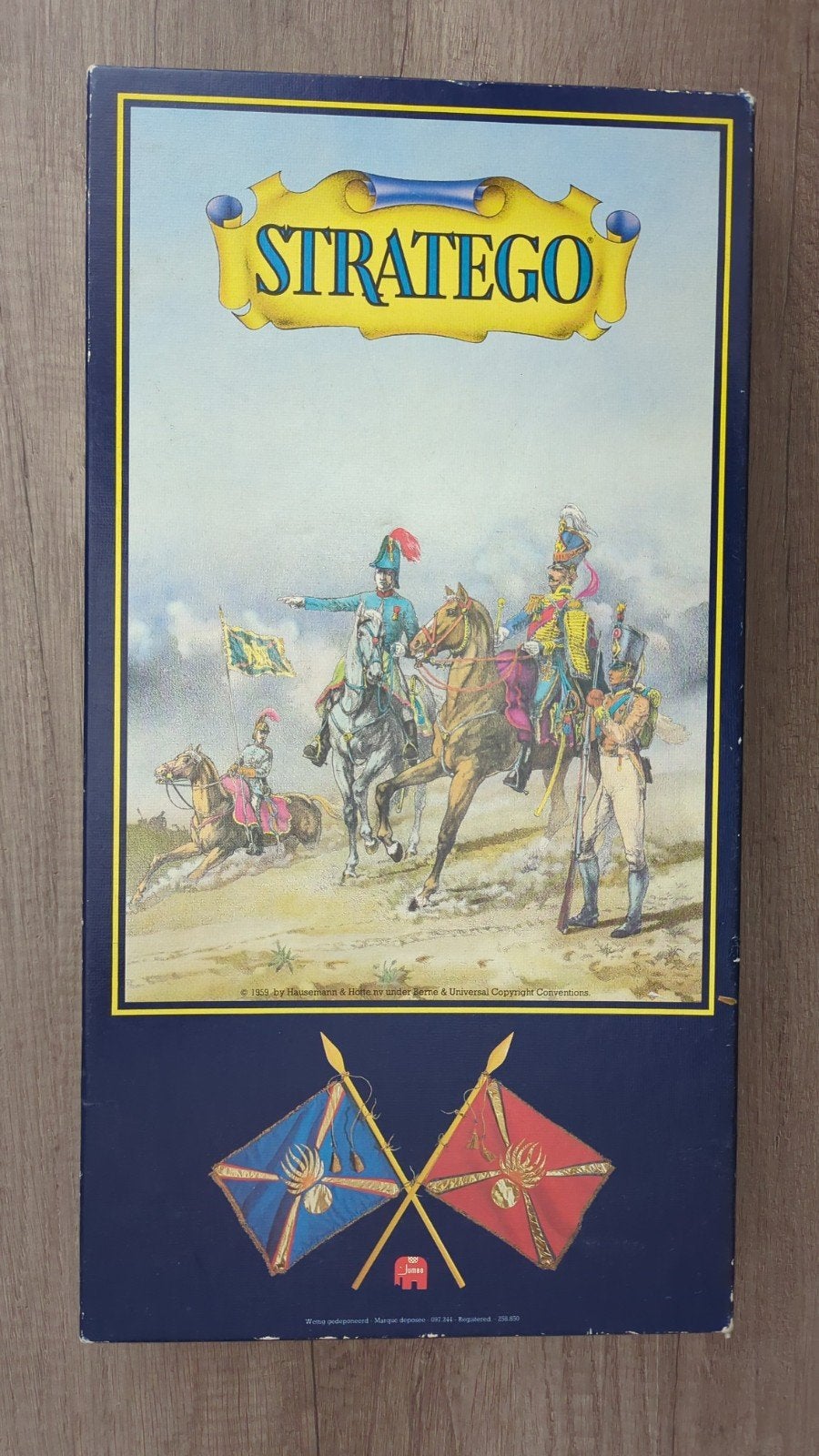 Stratego Bordspel - Klassiek Strategisch Spel, Een of twee spelers, Ophalen of Verzenden, Gebruikt, Jumbo