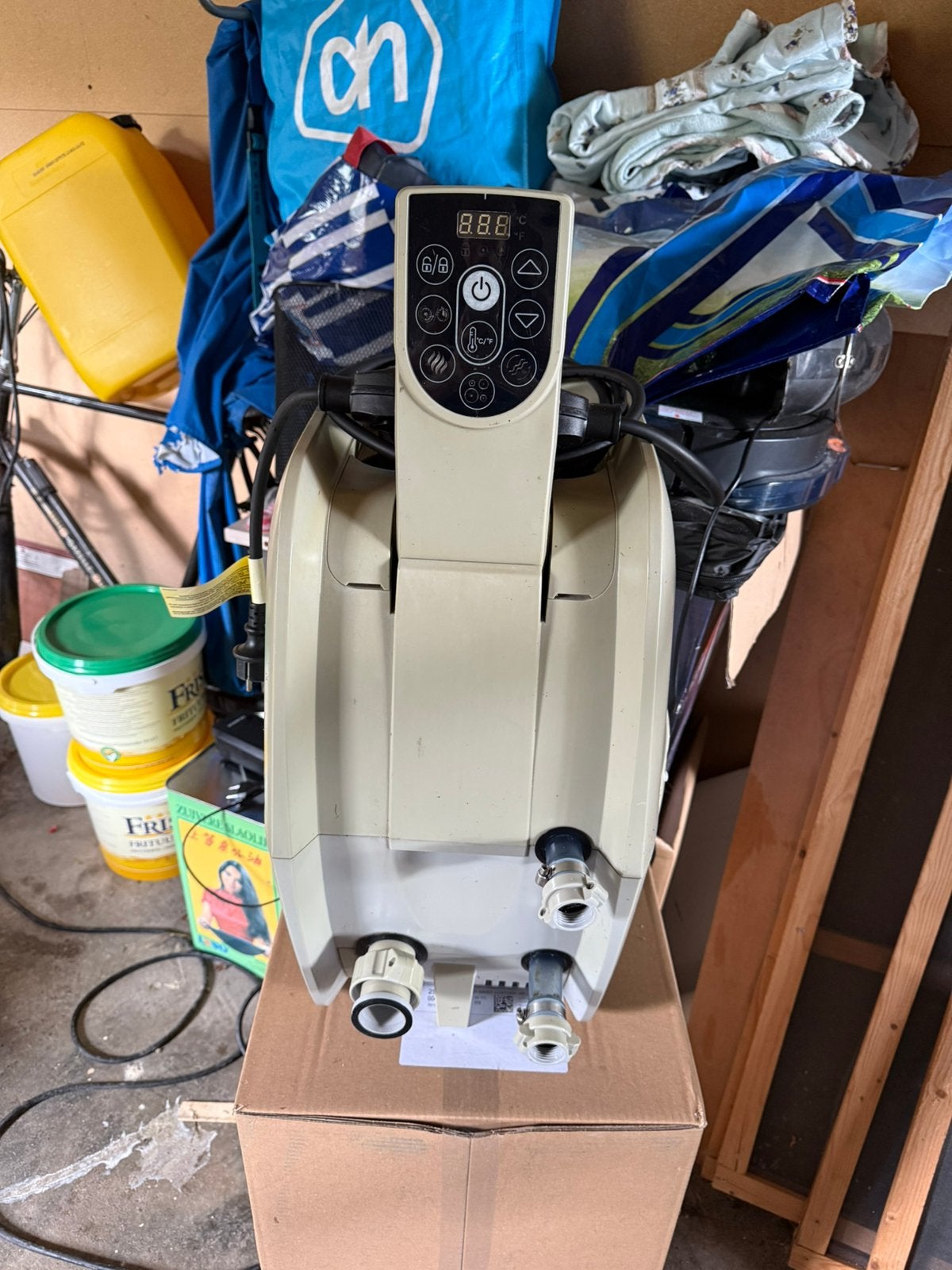 Best way Lay Z spa pomp voor verwarming en filter, Tuin en Terras, Bubbelbaden en Hottubs, Ophalen, Zo goed als nieuw, Pomp
