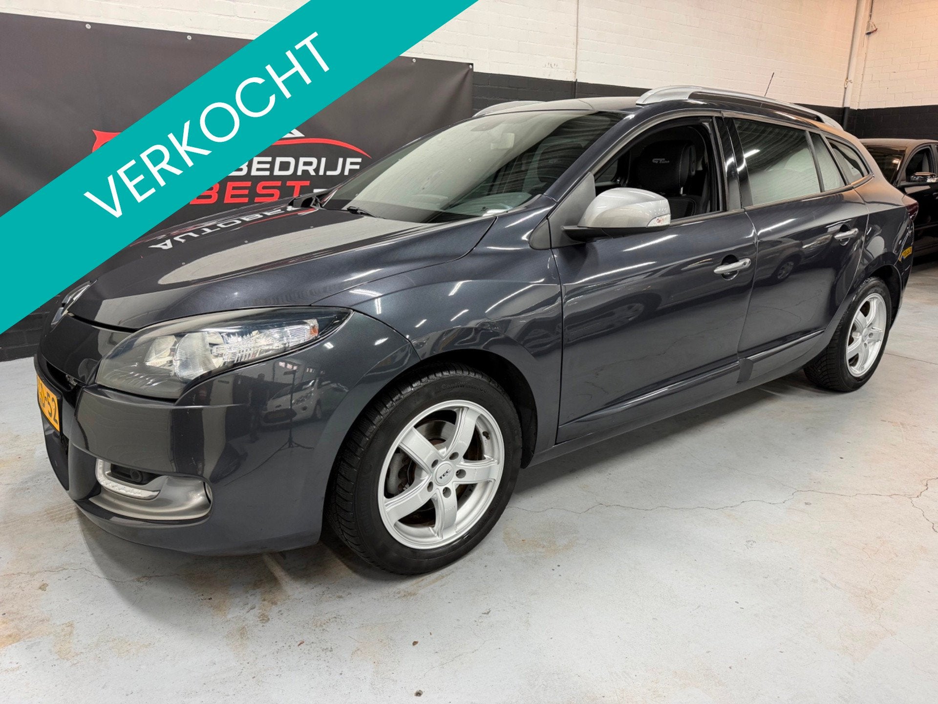 Renault Mégane Estate 1.4 TCe GT-Line Nap/Airco/Navi/APK 10, Auto's, Voorwielaandrijving, Gebruikt, Zwart, 4 cilinders