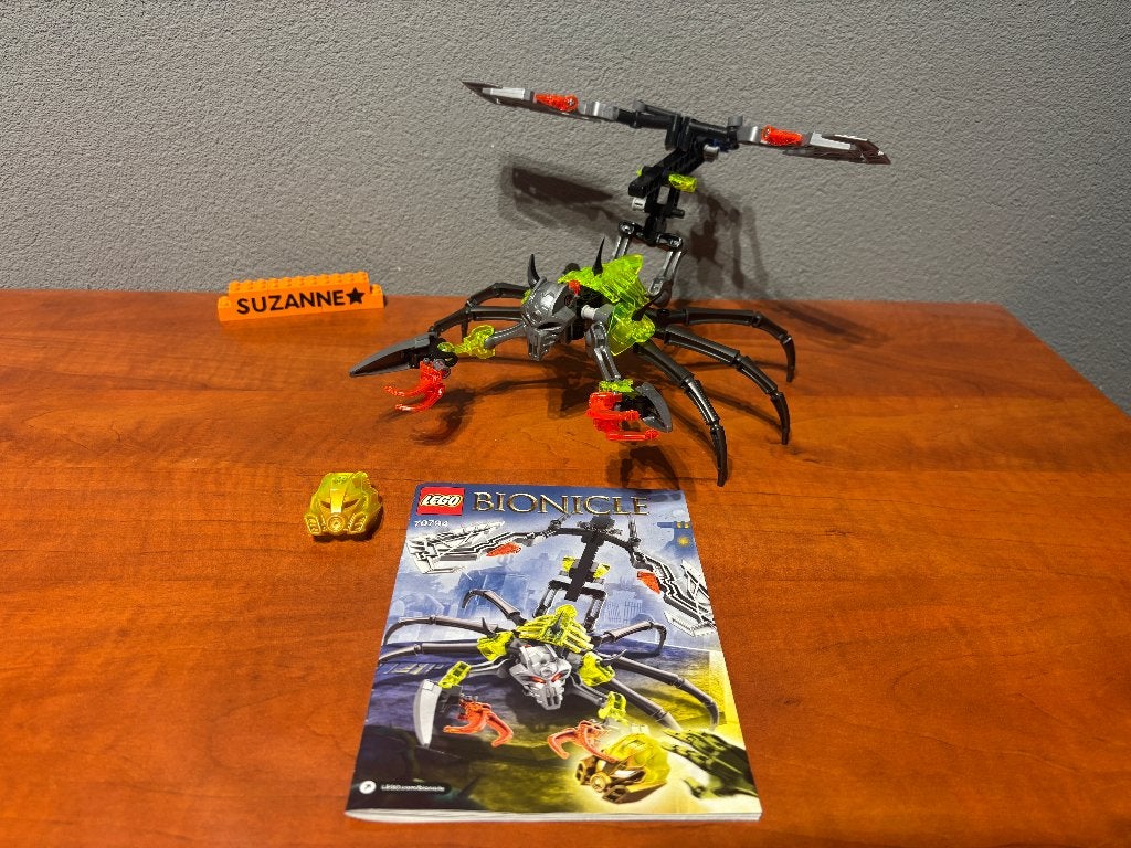 Lego 70794 - Bionicle - Skull Scorpio, Bionicle, Ophalen of Verzenden, Zo goed als nieuw, Complete set