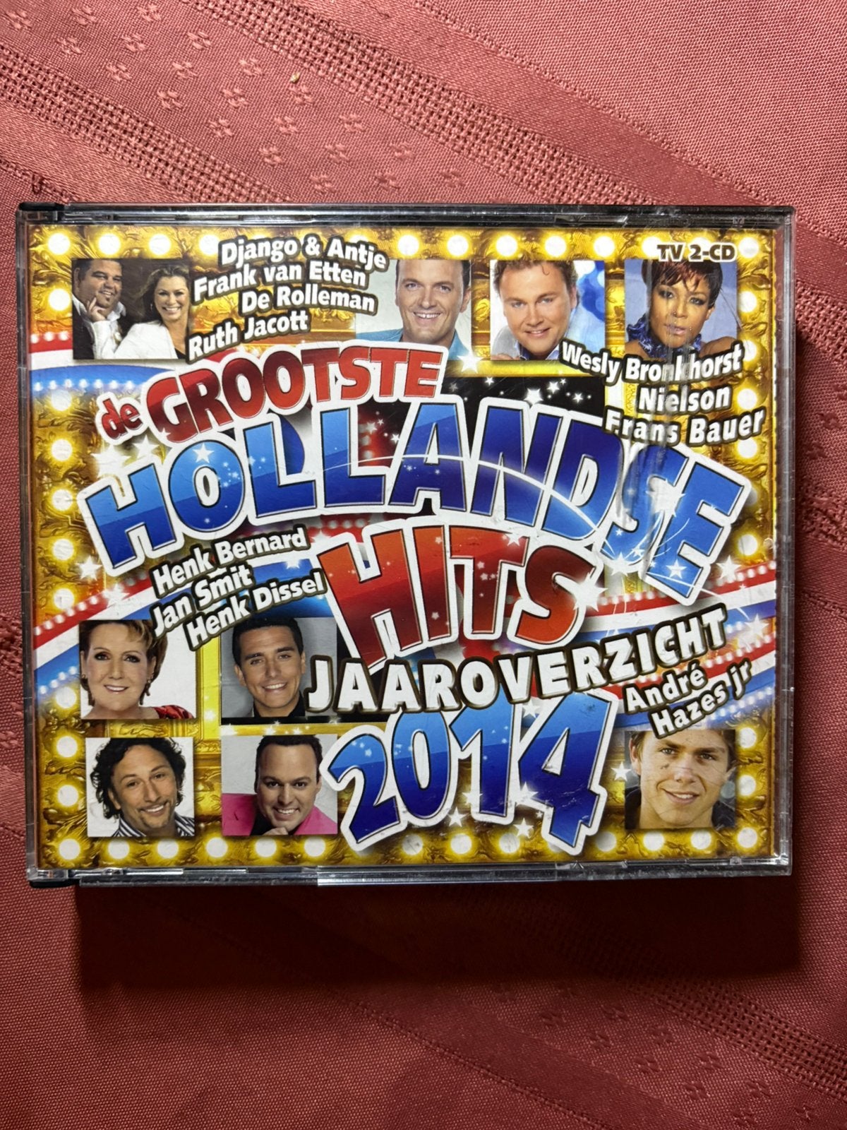 De Grootste Hollandse Hits Jaaroverzicht 2014   2cd-box, Verzenden, Gebruikt, Levenslied of Smartlap, Verzamelalbum