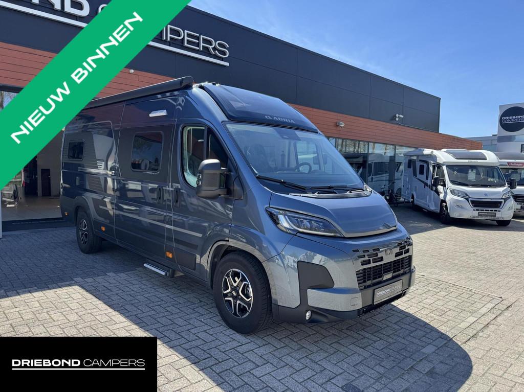 Adria Twin Supreme 640 SGX 8T-Automaat Zonnepaneel Grote Koe, Caravans en Kamperen, Automaat, Buscamper of Camperbus, Airbags