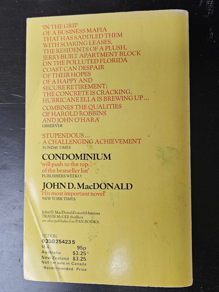 John D Macdonald - Condominium (engelstalig), Ophalen of Verzenden, Gelezen