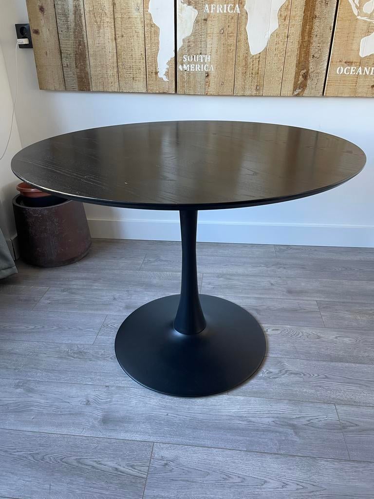 Jysk RINGSTED ronde eettafel, Ø 100 cm, Ophalen, Gebruikt, 100 tot 150 cm, Rond