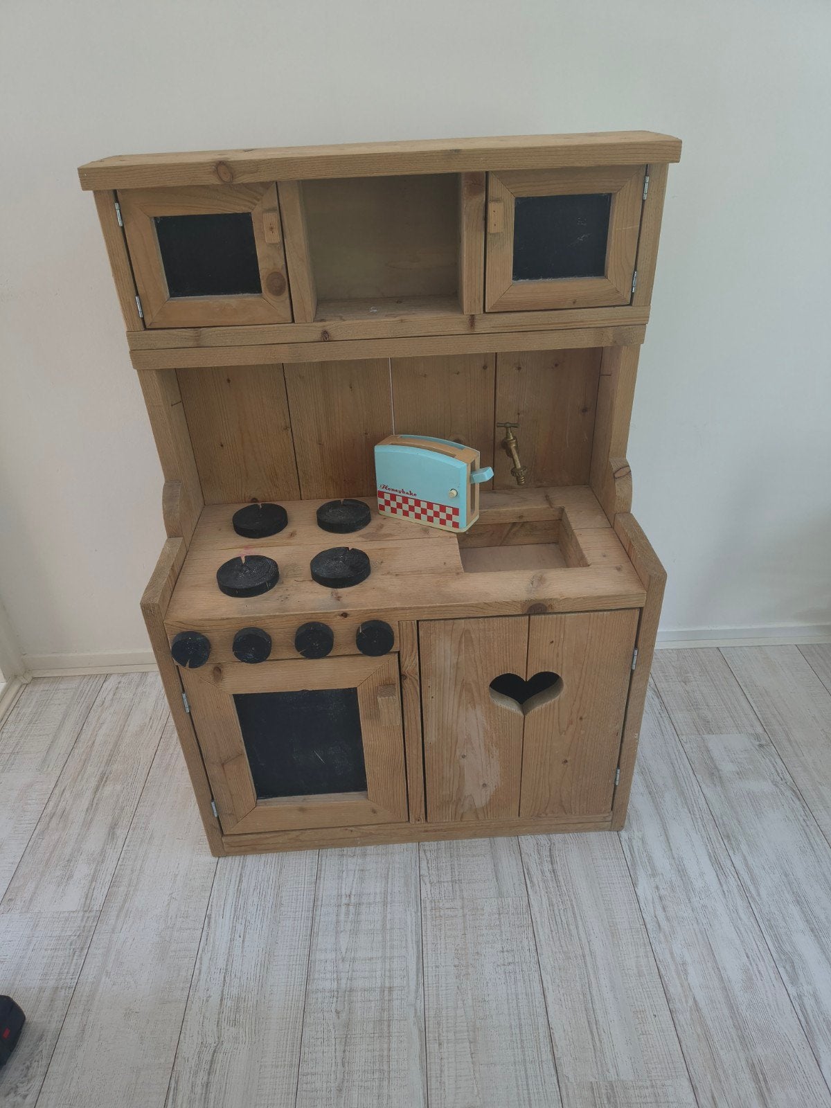 Houten Speelkeuken met Oven en Kookplaat, Ophalen of Verzenden