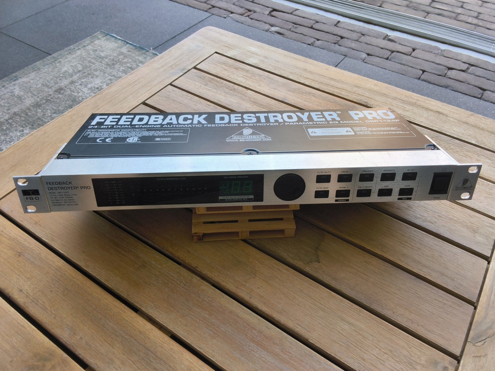 Behringer Feedback Destroyer Pro DSP1124P, Ophalen of Verzenden, Gebruikt, Equalizer