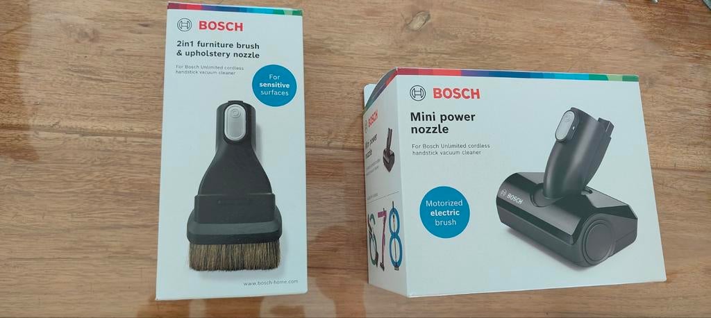 Bosch Unlimited stofzuiger opzetstukken, Ophalen