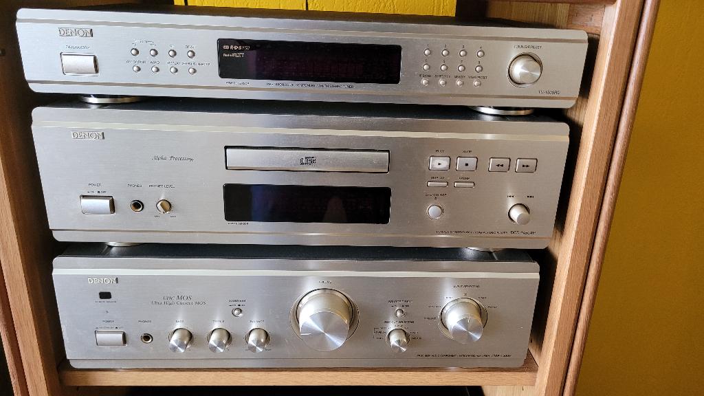 Denon versterker PMA-1500 R met Denon cd speler DCD 1450 AR, Ophalen, Zo goed als nieuw, Overige merken