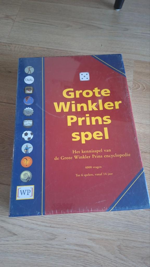 Grote Winkler Prins spel - Nieuw in plastic verpakking, Hobby en Vrije tijd, Gezelschapsspellen | Bordspellen, Vijf spelers of meer