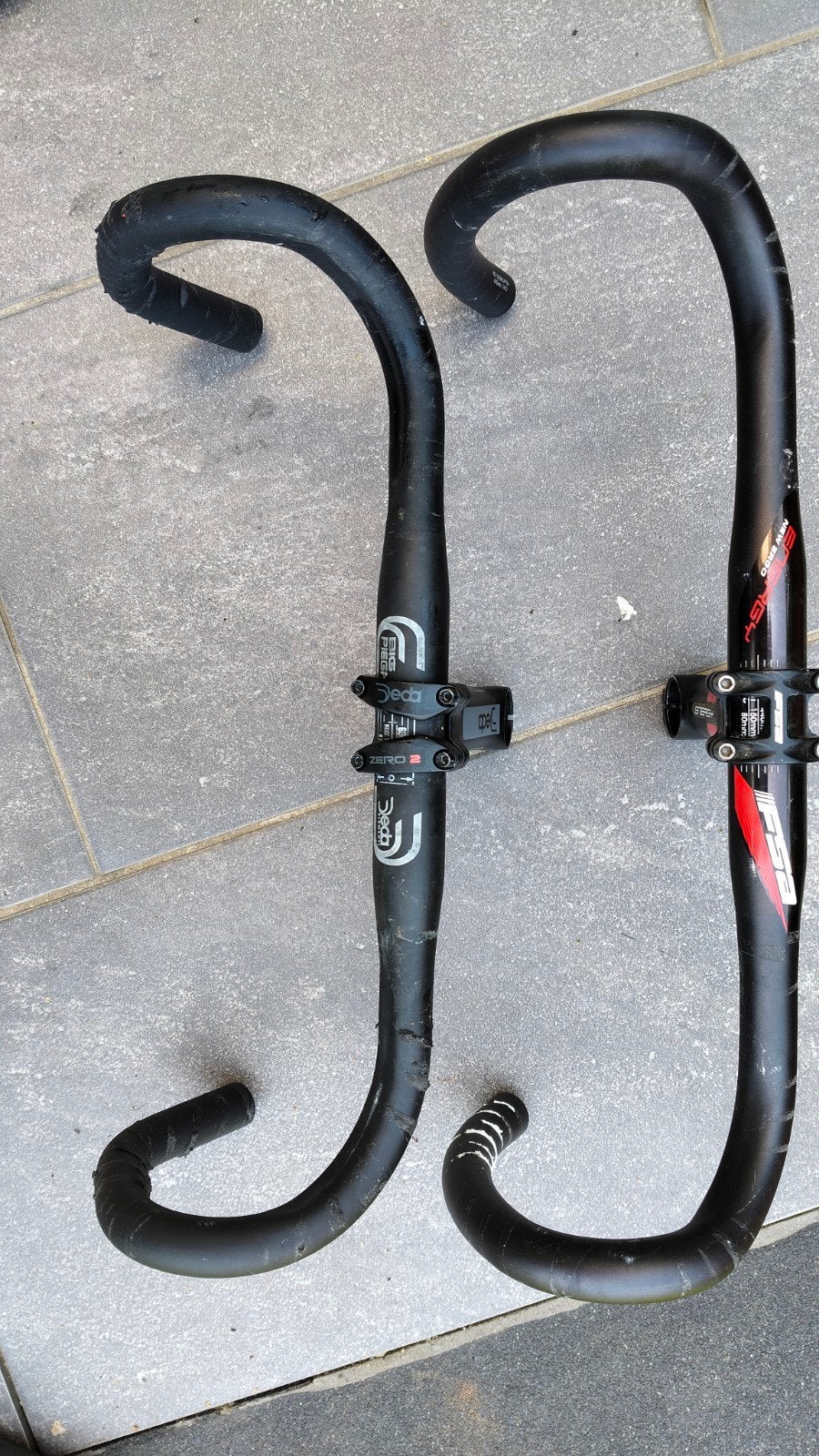 FSA en DEDA stuur en stuurpen, Gebruikt, FSA, Stuur, Ophalen of Verzenden