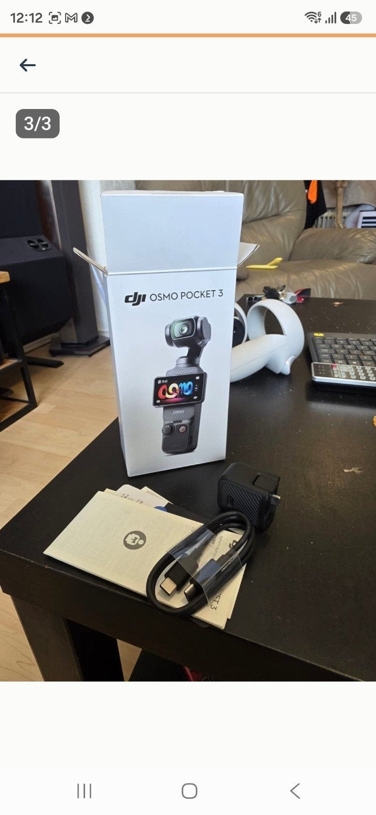 DJI Osmo Pocket 3 (nieuwstaat), Overige soorten, Minder dan 8x, Zo goed als nieuw, Ophalen