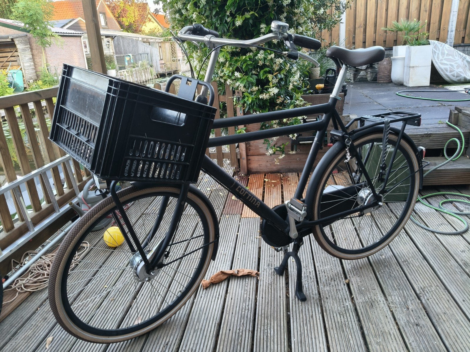 Cortina Transportfiets U4 herenfiets 7 Versnellingen, Gebruikt, Velgrem, Versnellingen, 56 cm of meer