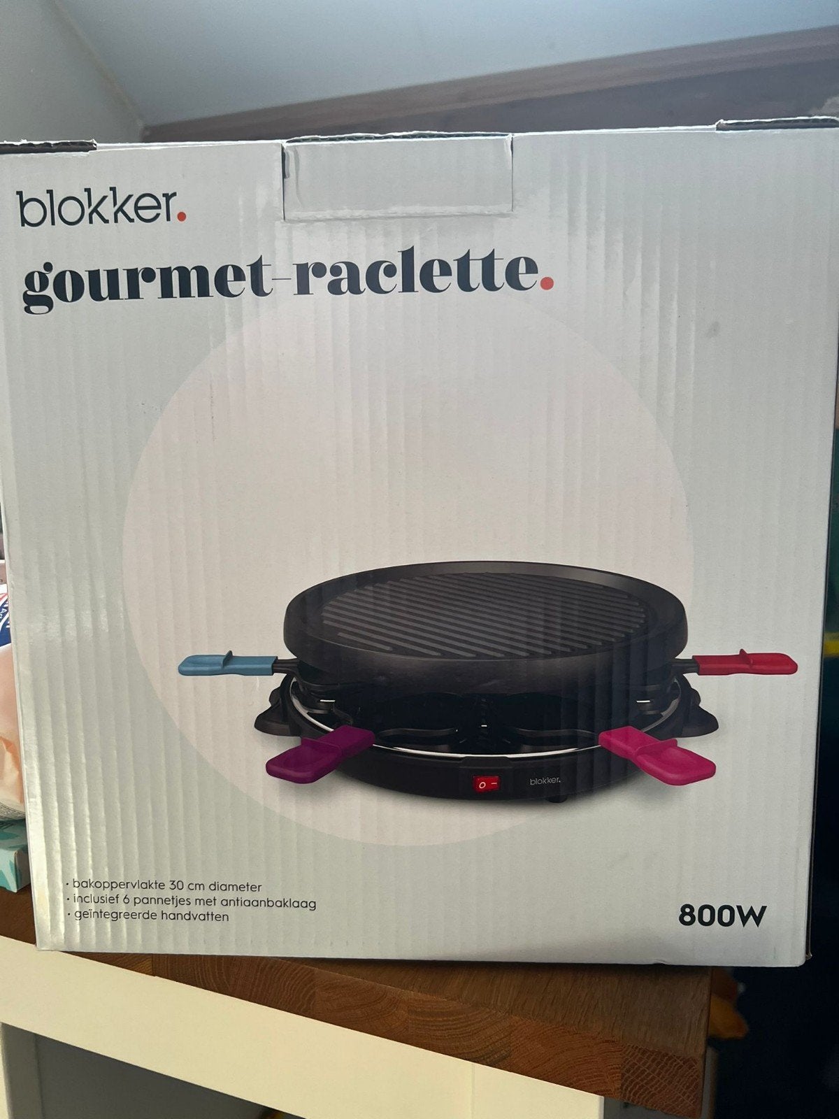 Mooie wafel maker, Ophalen, Nieuw, 4 t/m 7 personen