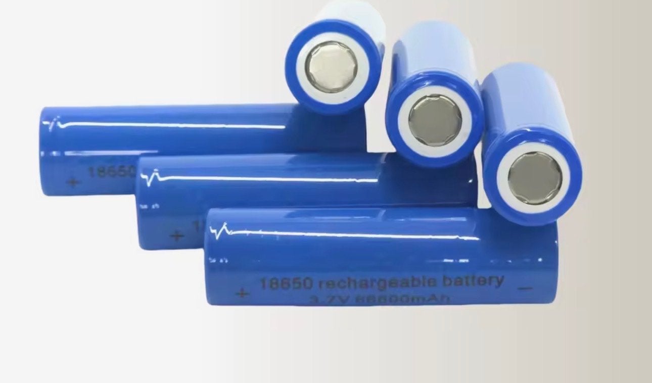 18650 Oplaadbare Batterij Flat top 3.7V 66600mAh Li-ion, Ophalen, Nieuw, Oplaadbaar