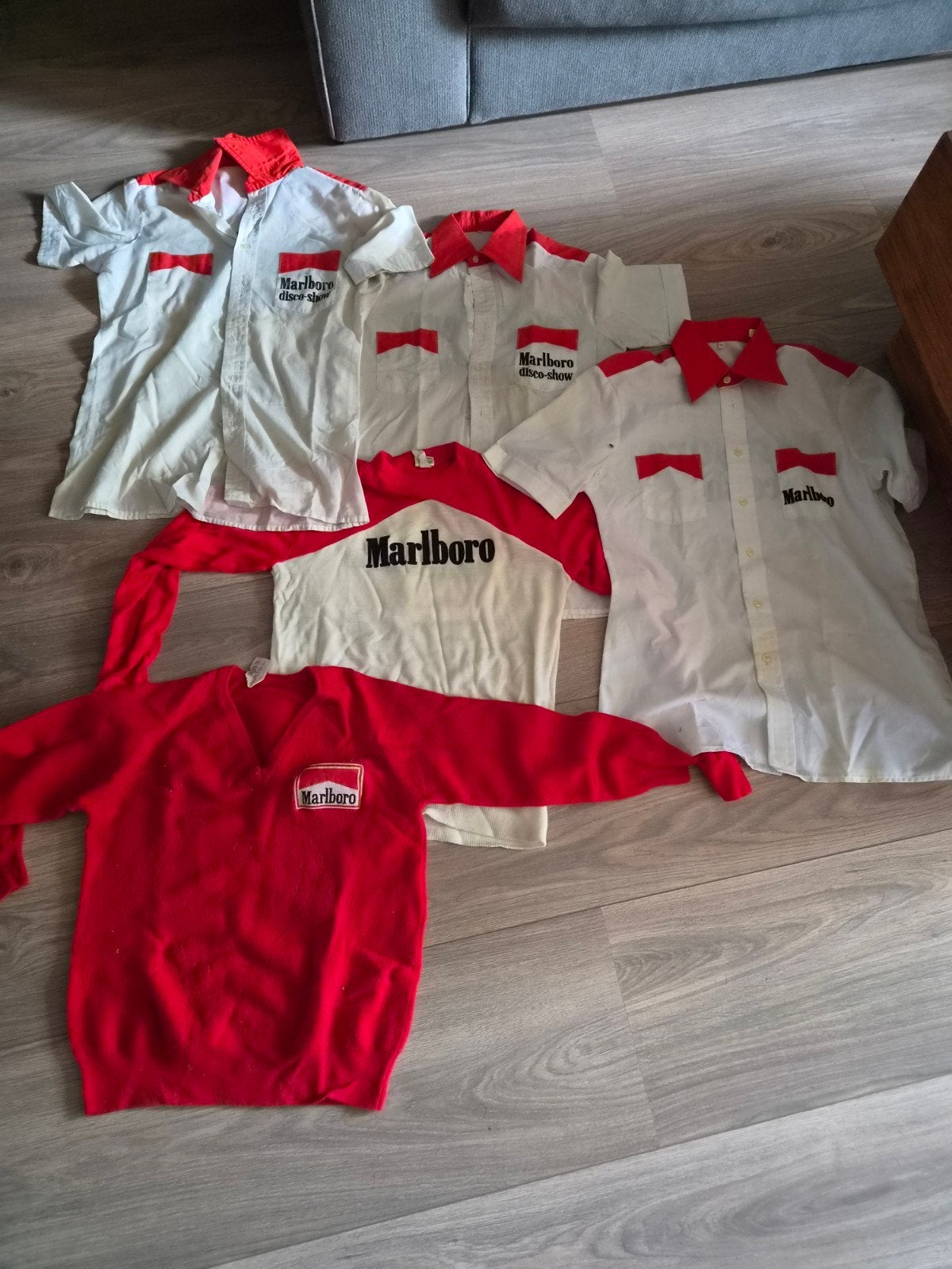Vintage Marlboro Racing Promotie Kleding - Trui & Overhemd, Ophalen, Gebruikt