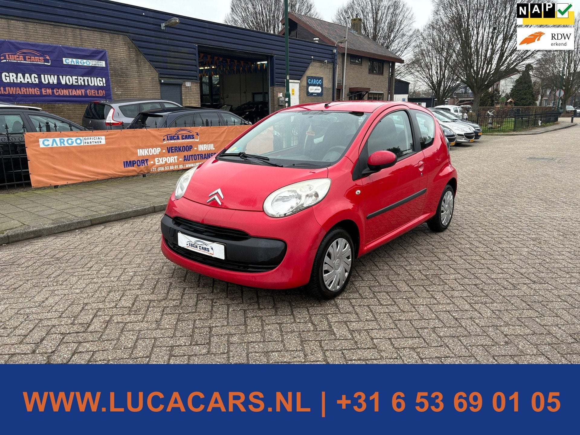 Citroen C1 1.0-12V Ambiance NIEUWE APK!, Auto's, Citroën, Voorwielaandrijving, Gebruikt, 765 kg, 4 stoelen