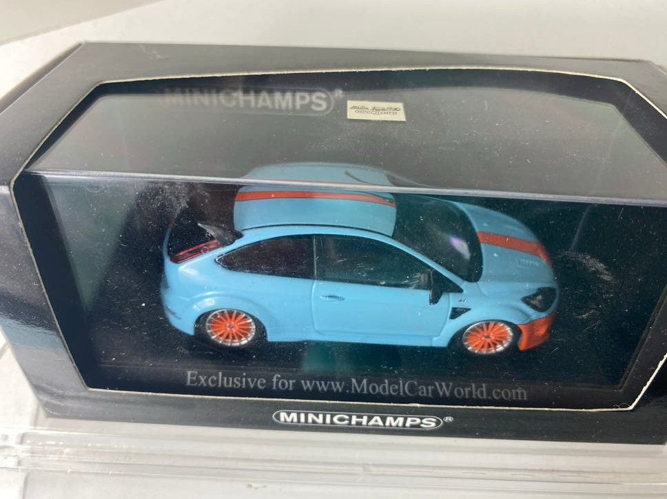 1:43 FORD FOCUS LE MANS/version 5- “exclusive model”, Ophalen of Verzenden, Zo goed als nieuw, MiniChamps