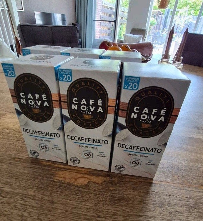 6x20 Nespresso Decafe Koffiecups - Sterke Smaak (8), Diversen, Ophalen of Verzenden