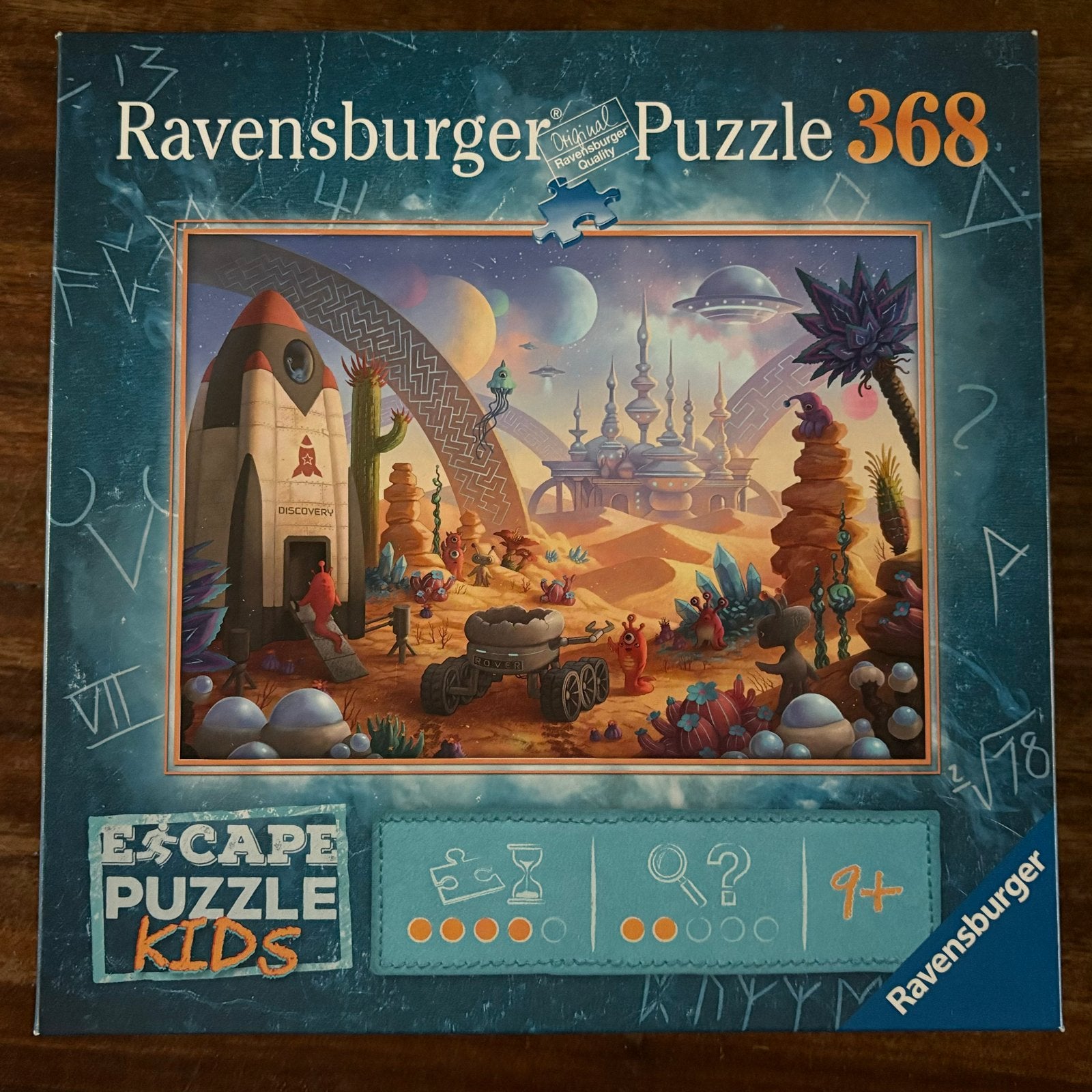 Ravensburger Escape Puzzle Kids 368 stukjes, Ophalen of Verzenden, 500 t/m 1500 stukjes, Zo goed als nieuw, Legpuzzel