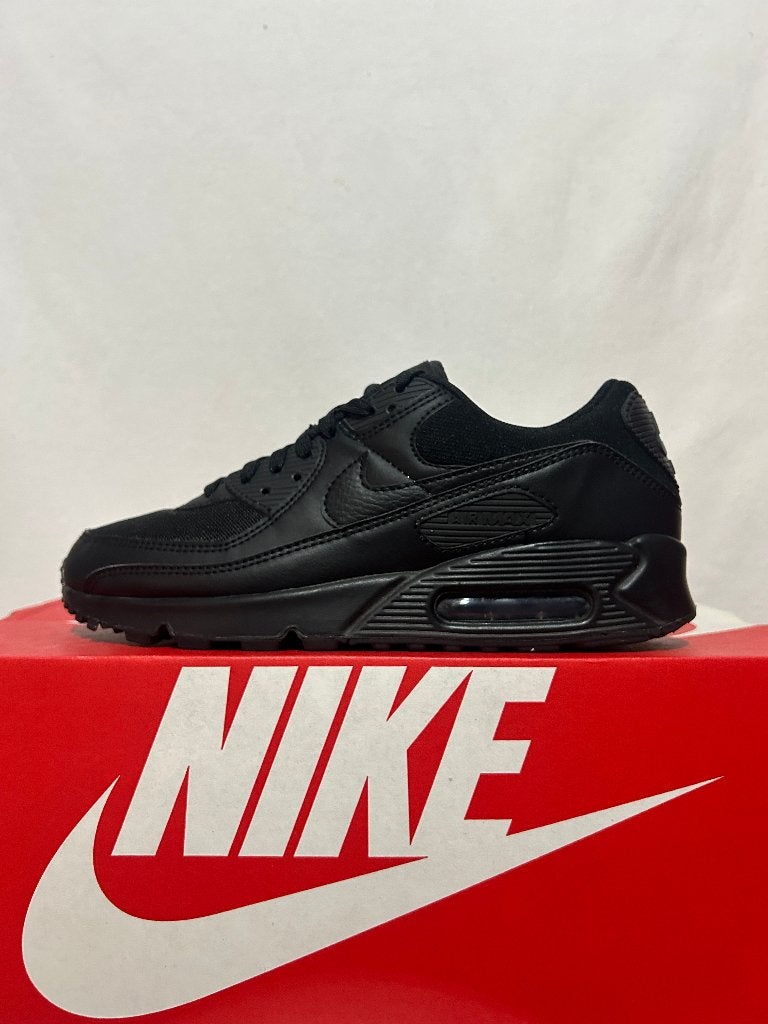 ALS NIEUW! Maat 40,5 - Nike Air Max 90 Triple Black, Verzenden, Zwart, Nike, Nike