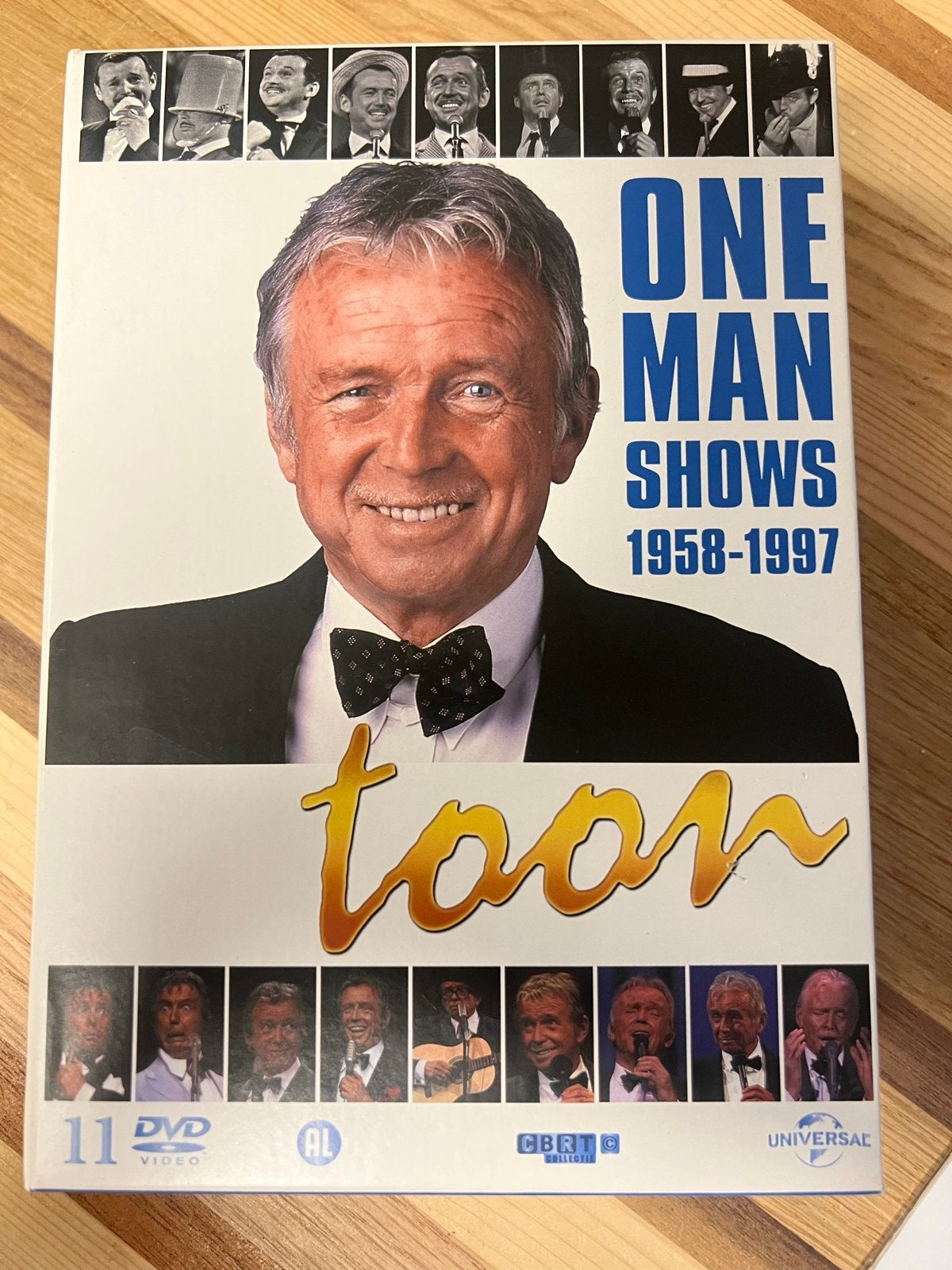 Toon Hermans One Man Shows 1958-1997 DVD Box, Gebruikt, Alle leeftijden, Toon Hermans, Verzamelbox of complete uitgave