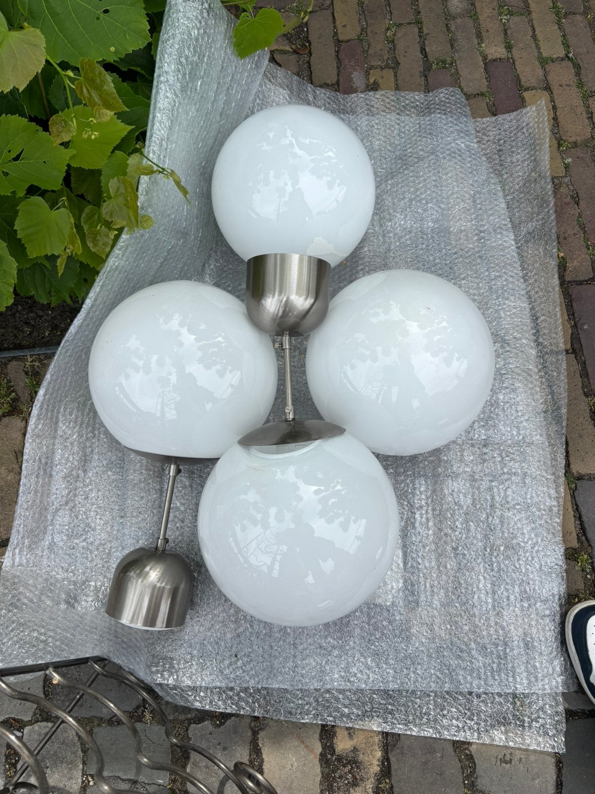 Ikea bol lampen set, Ophalen, Zo goed als nieuw, Minder dan 50 cm