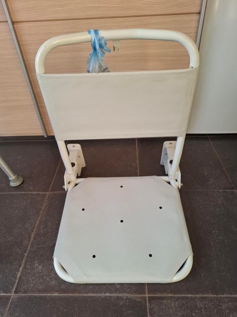 Douchestoel, Ophalen of Verzenden, Gebruikt, Wit