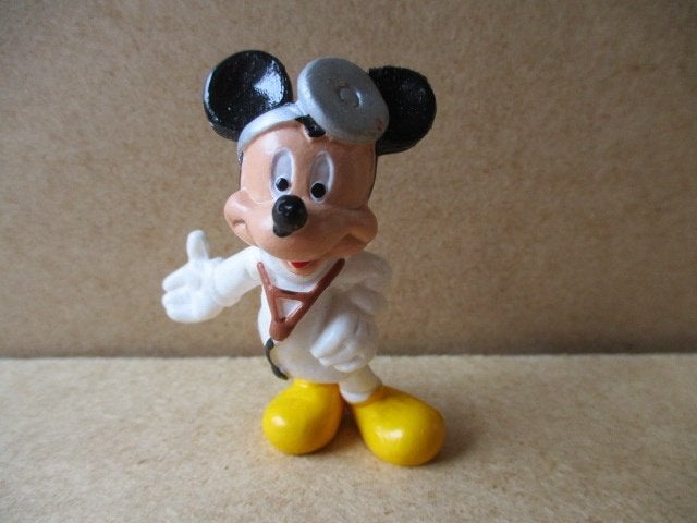 adv9840 mickey mouse poppetje 18, Ophalen, Mickey Mouse, Gebruikt, Beeldje of Figuurtje