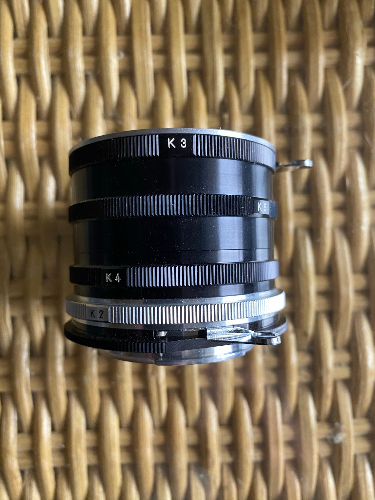 Nikon K-ringen set voor macrofotografie, Gebruikt, Beschermhoes/tas, Nikon, Ophalen of Verzenden