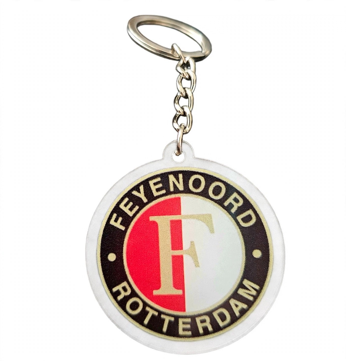 Feyenoord Sleutelhanger - Rotterdam Logo, Verzamelen, Ophalen of Verzenden, Nieuw, Sport