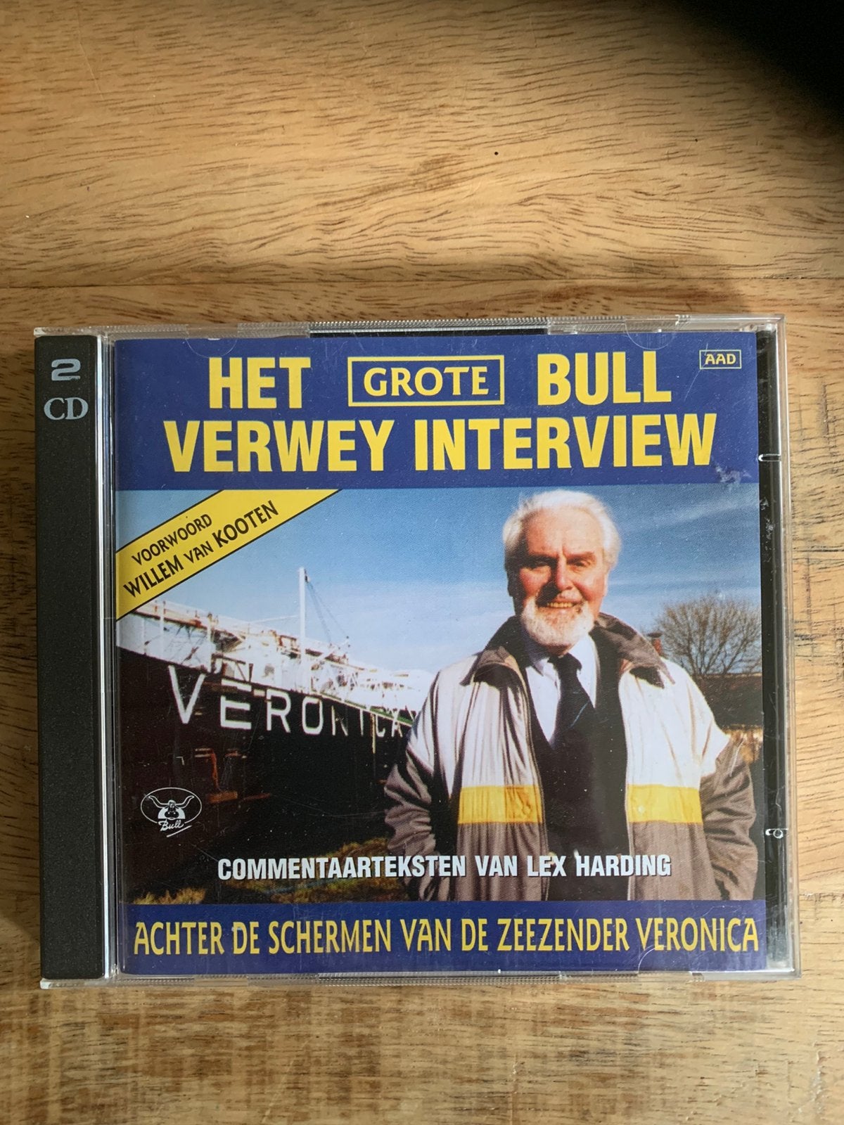 Offshore Radio Zeezender Veronica Bull Verwey Interview 2 CD, Alle leeftijden, Ophalen of Verzenden, Zo goed als nieuw, Overige genres