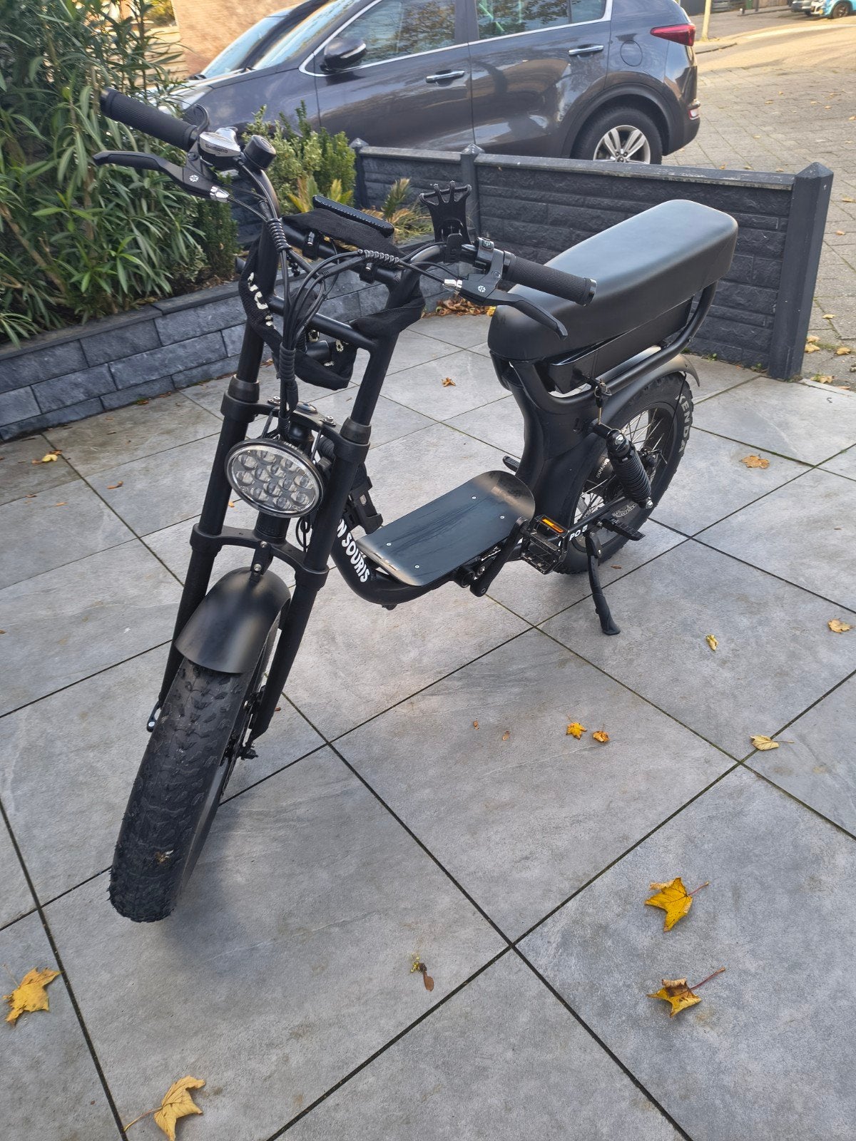 Don Souris Capo Matt Black E-bike - Z.G.A.N., Fietsen en Brommers, 59 cm of meer, Ophalen, Zo goed als nieuw, Overige merken