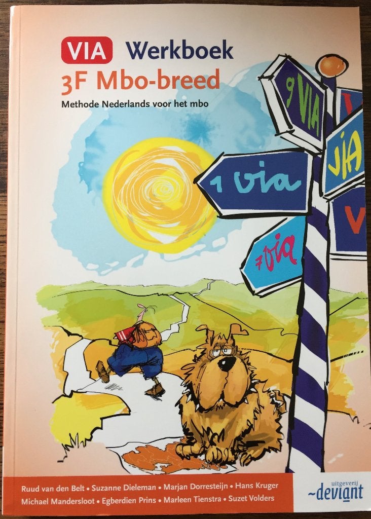 VIA Werkboek 3F Mbo-breed, Ophalen of Verzenden, Alpha, Zo goed als nieuw, MBO
