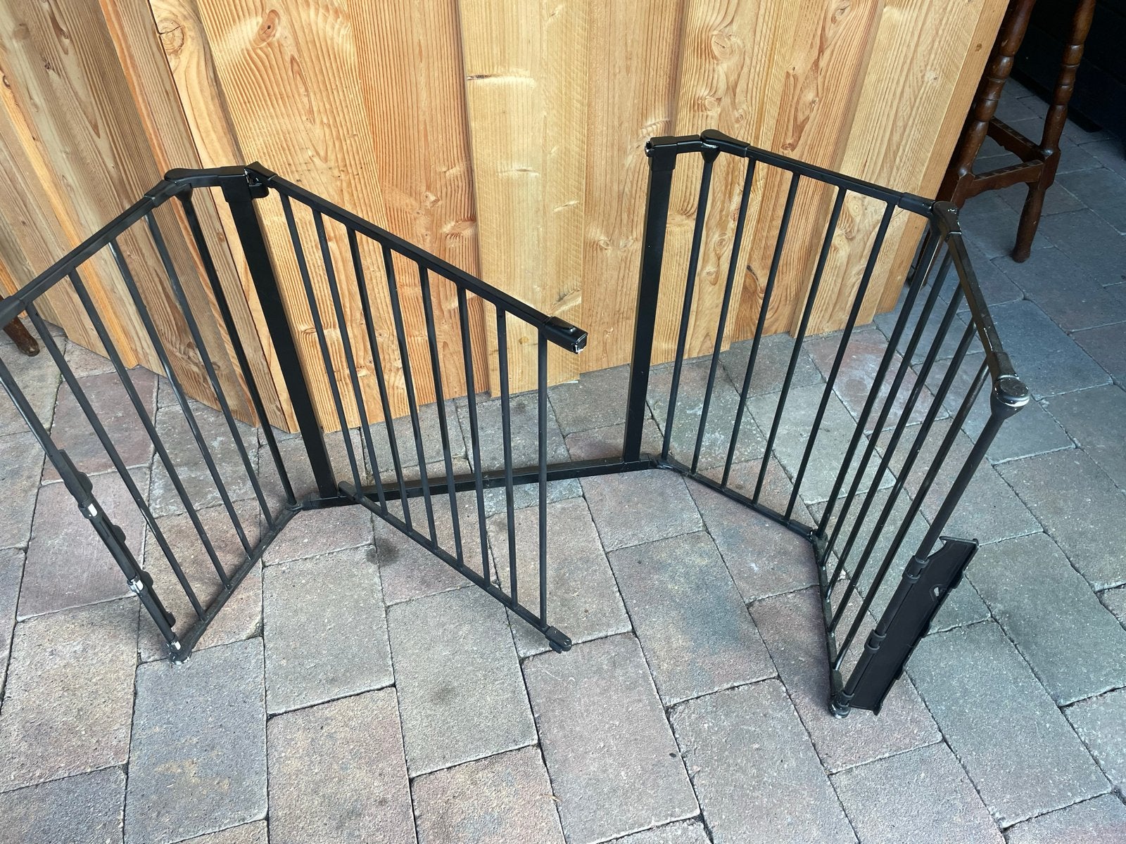 Metalen Veiligheidshekje - 170 cm, Ophalen, Gebruikt, Overige typen, 115 cm of meer