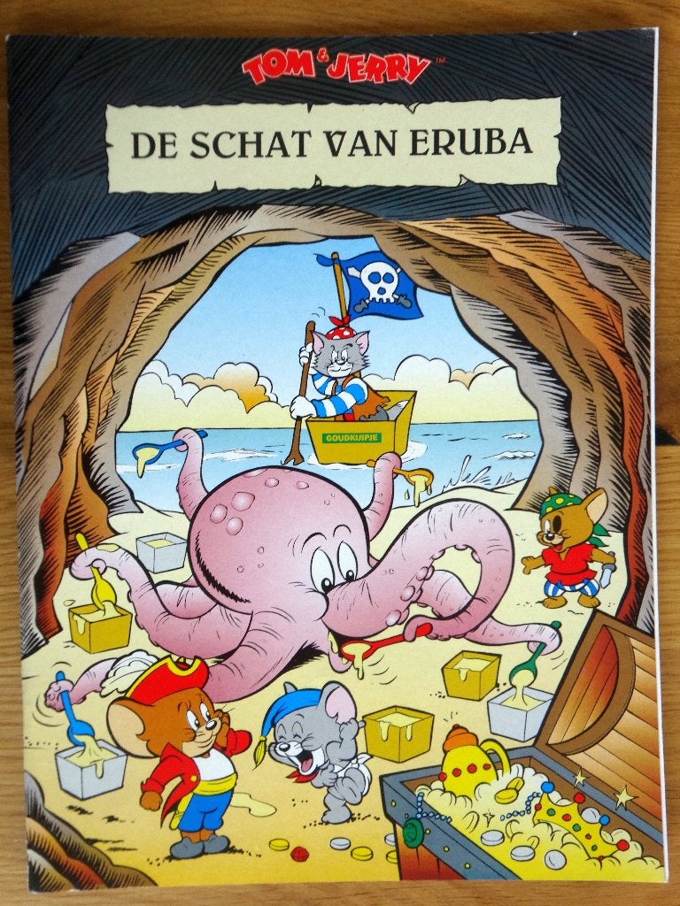 Tom en Jerry de Schat van Eruba, Wavery Productions, Eén stripboek, Ophalen of Verzenden, Zo goed als nieuw