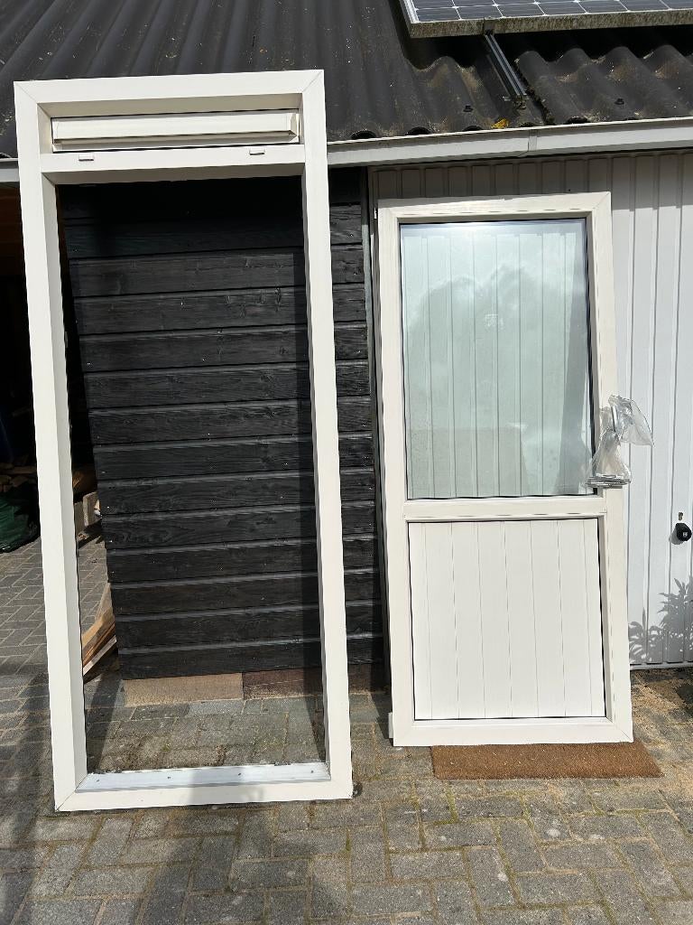 Balkondeur, Ophalen, 80 tot 100 cm, 215 cm of meer, Glas