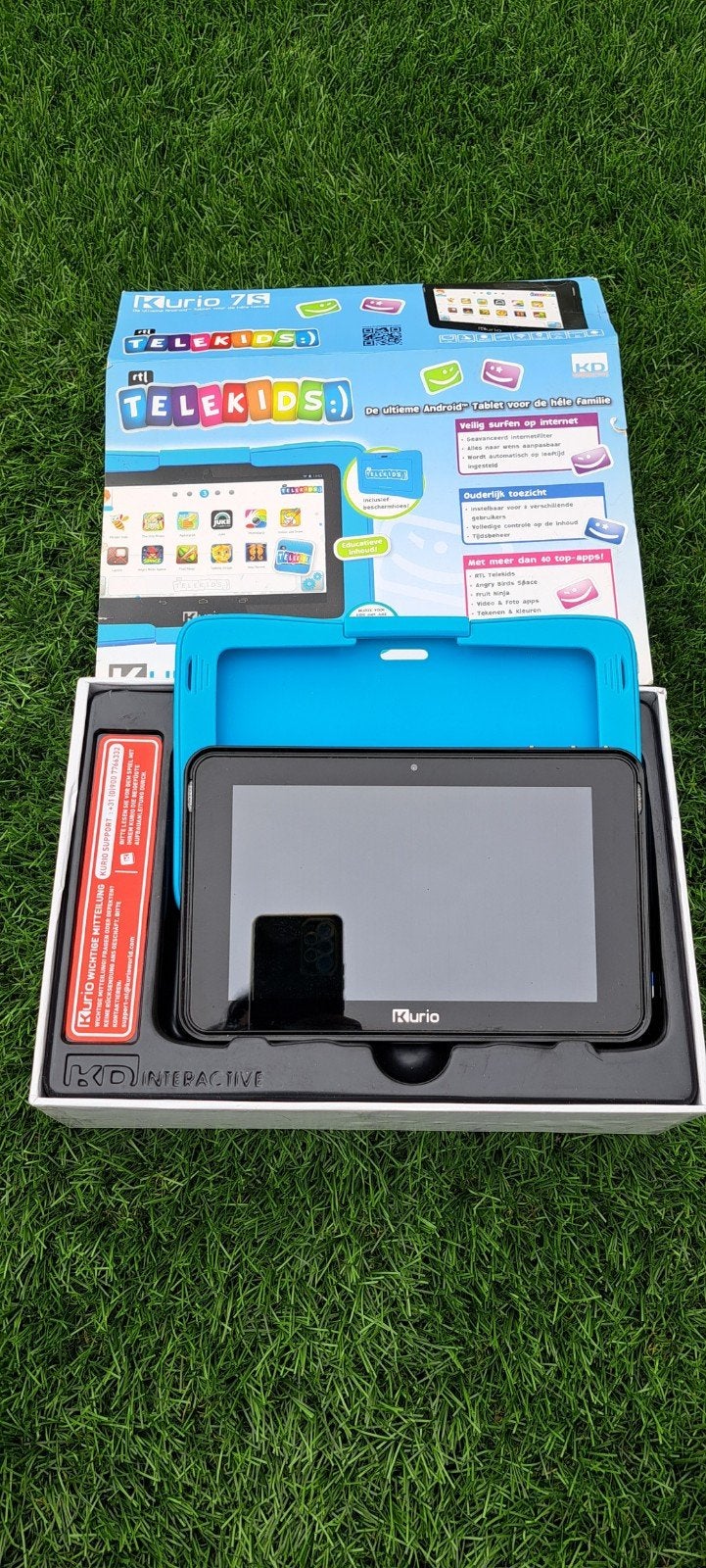 Kurio 7S Telekids Tablet voor Kinderen, Computers en Software, Android Tablets, Gebruikt, Wi-Fi, 7 inch of minder, 16 GB, Uitbreidbaar geheugen