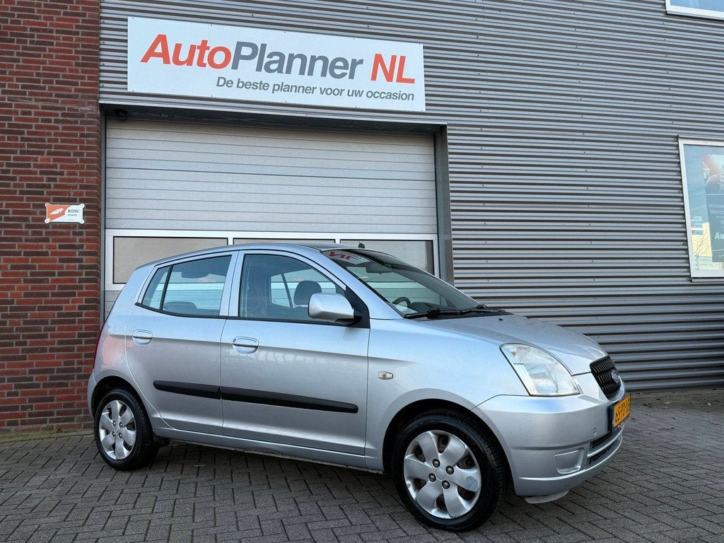 Kia Picanto 1.1 LXE! 5-Deurs! Automaat! Nieuwe APK!, Stof, Gebruikt, 4 cilinders, Origineel Nederlands