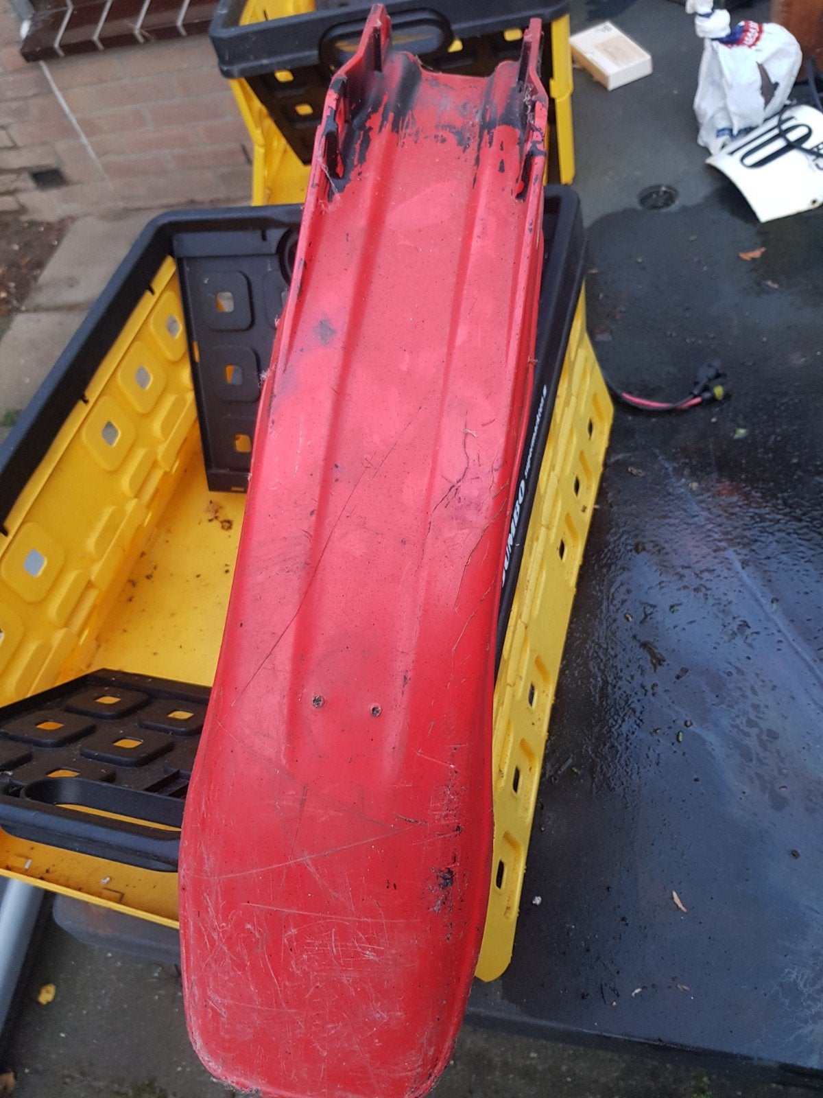 honda mt5 spatbord, Fietsen en Brommers, Verzenden, Gebruikt