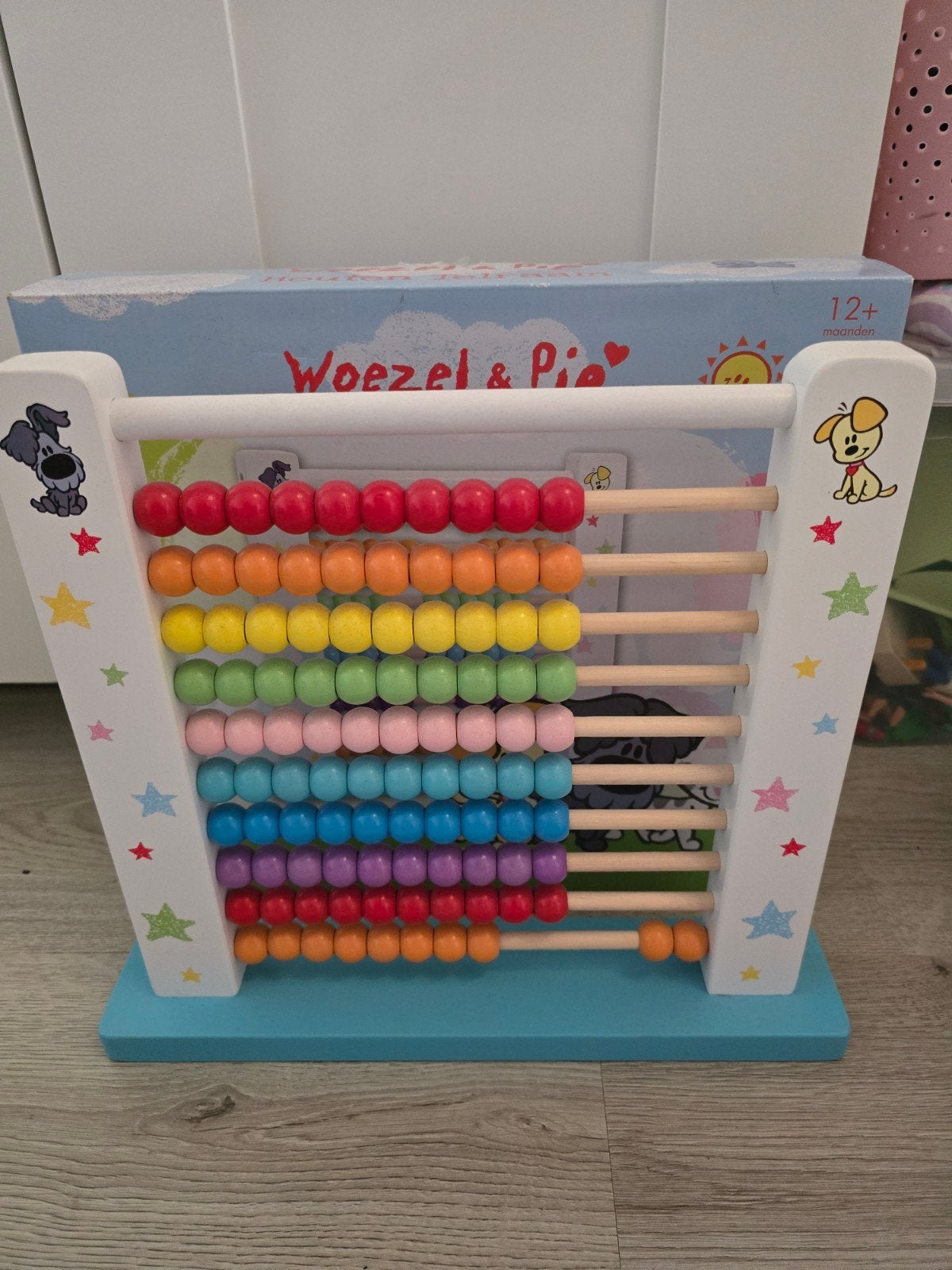 Woezel en pip telraam, Ophalen of Verzenden, Zo goed als nieuw