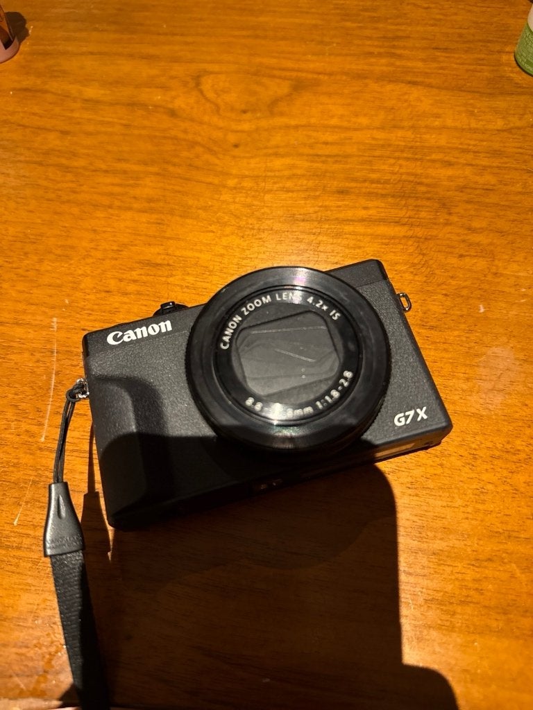 Canon G7X Mark III Vlogcamera met goede standaard, Ophalen of Verzenden, Zo goed als nieuw, Canon, 4 t/m 7 keer