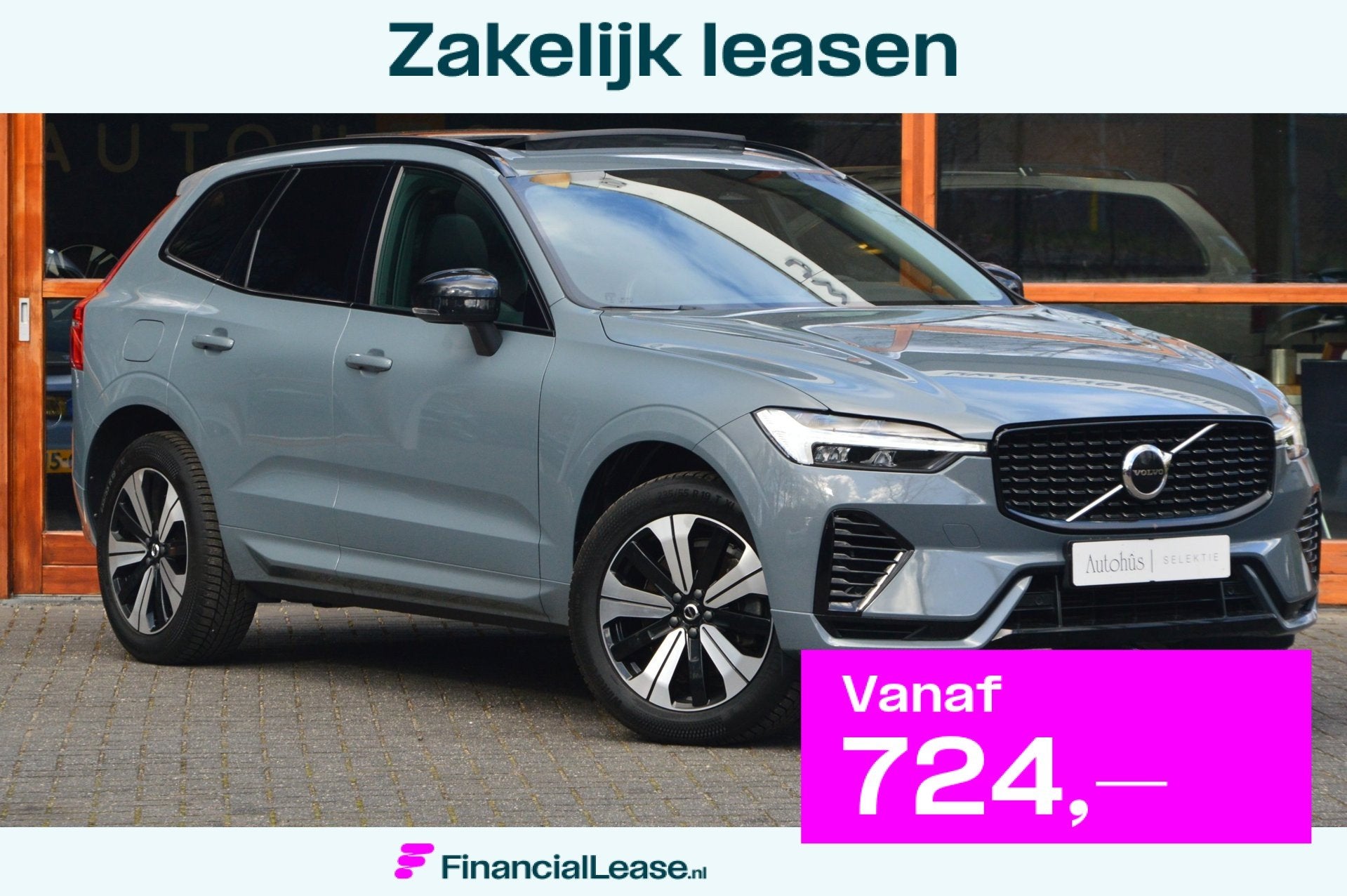 Volvo XC60 T6 Hybride AWD Plus Dark LONG RANGE | 360° Camer, Gebruikt, 4 cilinders, 1969 cc, 880 km