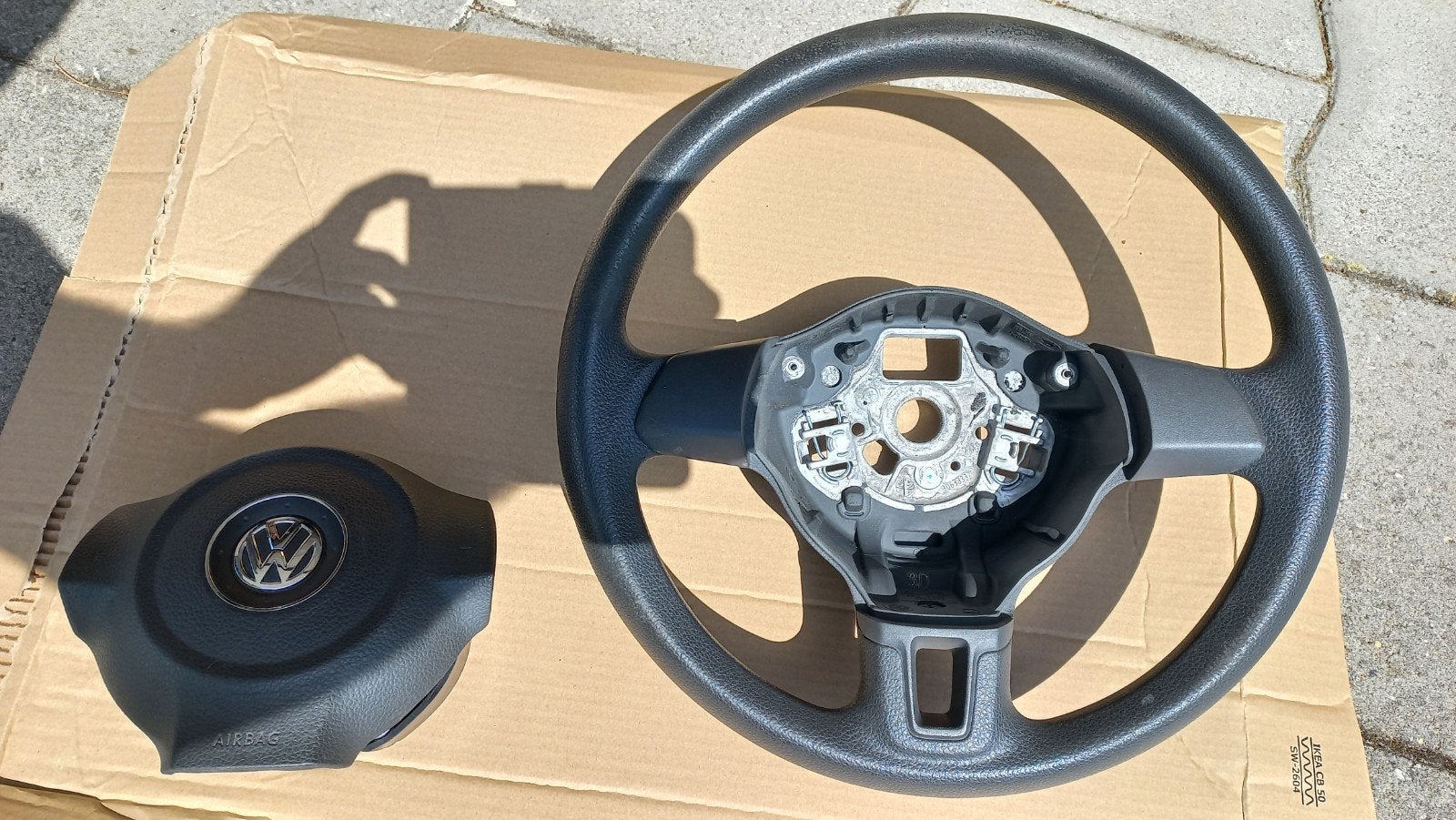 Volkswagen Polo stuurwiel met airbag, Ophalen of Verzenden, Gebruikt, Volkswagen