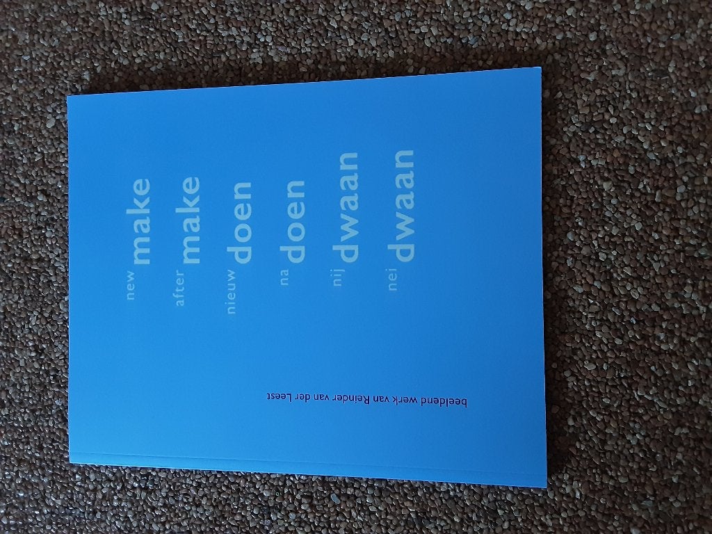 Kunstenaar Reinder van der Leest boeken, Ophalen of Verzenden, Nieuw, Schilder- en Tekenkunst