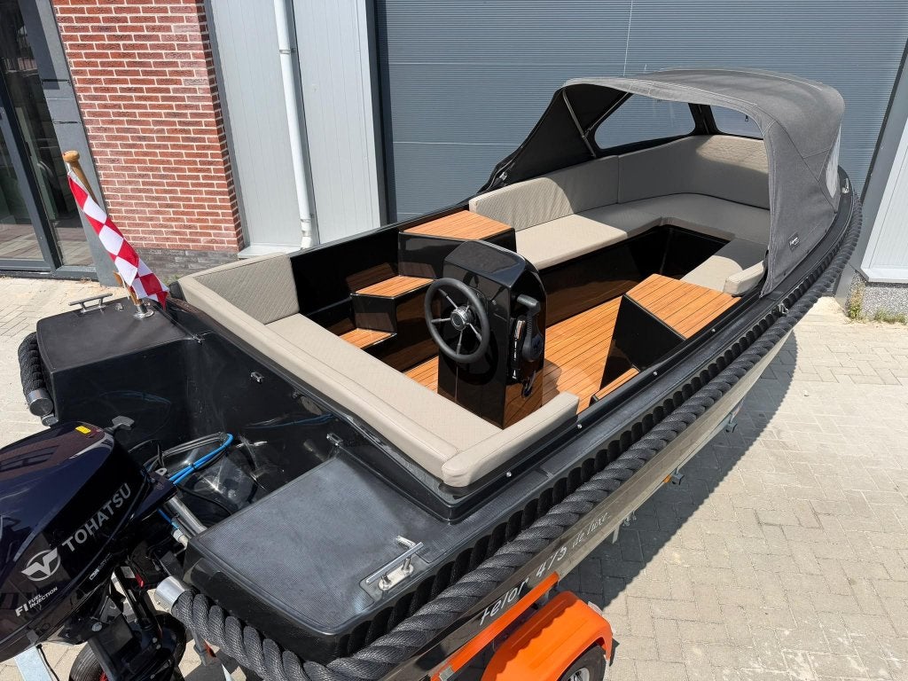 Felor 475 Sloep 2022 incl. Tohatsu 20PK 4-takt en Trailer, Watersport en Boten, Sloepen, 5 m, Nijverheidsweg 3F, Wfwatersport@botenverhuurhoorn.nl