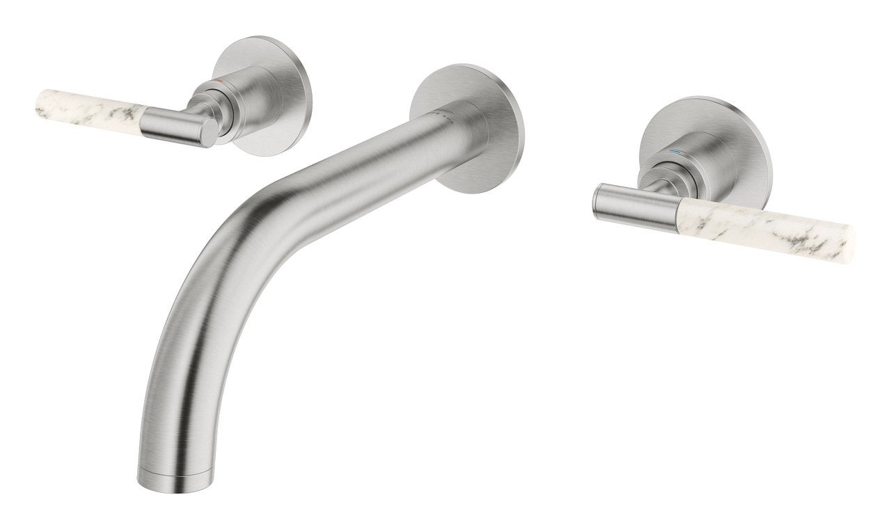 Grohe Spa SuperSteel inbouwkranen set 2 stuks | Nieuw | Luxe, Ophalen of Verzenden, Nieuw