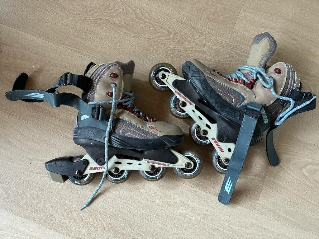 Bauer skeelers maat 40, Bauer, Kinderen, Ophalen of Verzenden, Zo goed als nieuw